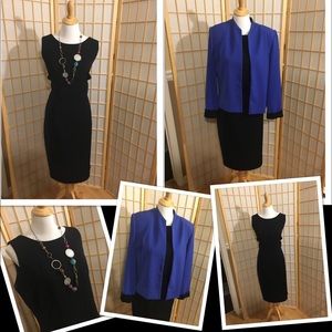 T&Company Black Dress & Jacket